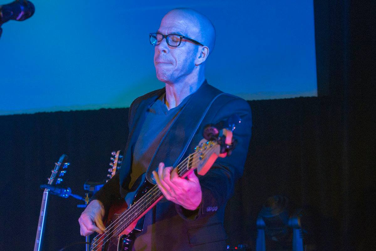 theDiMaggios's tweet photo. Excited to play in Pinty's Pub for @grandslamcurl tonight.  Only question is: will the @Sportsnet crew think our bass player @SteveDenty is @timmicallef @timandsid @timacomadossi ? https://t.co/ajkplJivtV