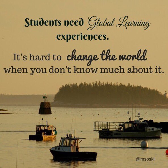 If we continue to tolerate education systems which isolate students from their planet and its issues, then we truly are destined to fail as a species. 

Our kids deserve better. 

Don’t wait to engage your students with the <a href="/GlobalGoalsUN/">Global Goals</a> — #TeachSDGs to students &amp; colleagues.