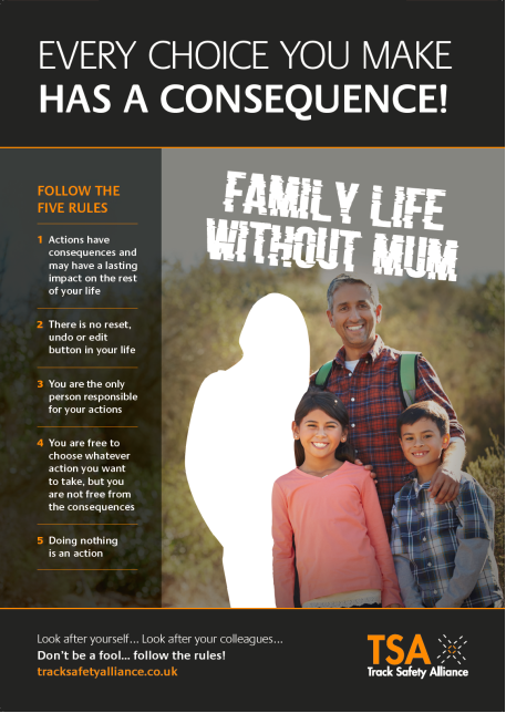 TSA_NWR's tweet photo. #TSA Advent Day10: Imagine Family Life Without Mum. A choice made by an individual can have a devastating consequence on a family. If you are making choice, make sure its right or you or others will suffer the consequence. Don’t be a fool… follow the rules! #5rules #15daysofxmas https://t.co/NOnQEXPIbS