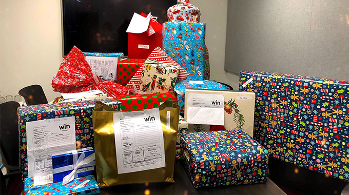 This holiday season, we've been working with #WomeninNeed (WIN), an organization that provides critical services to women and children in NYC. Our #Outreach Team delivered 40 gift packages to the organization! To learn more about WIN, visit: winnyc.org