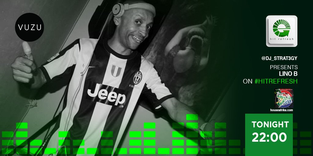 Hit Refresh (@hit_refresh) on Twitter photo Lino B’s been blazing it up on the decks for over a decade developing his own unique & gritty flavour of Deep House in that time. He’s serving up the finest from his massive collection in 30 min.
Checkout <a href="/House_Afrika/">House Afrika Records</a>’s latest offering in the meantime: bit.ly/2QgaQoF Lino B’s been blazing it up on the decks for over a decade developing his own unique & gritty flavour of Deep House in that time. He’s serving up the finest from his massive collection in 30 min.
Checkout <a href="/House_Afrika/">House Afrika Records</a>’s latest offering in the meantime: bit.ly/2QgaQoF