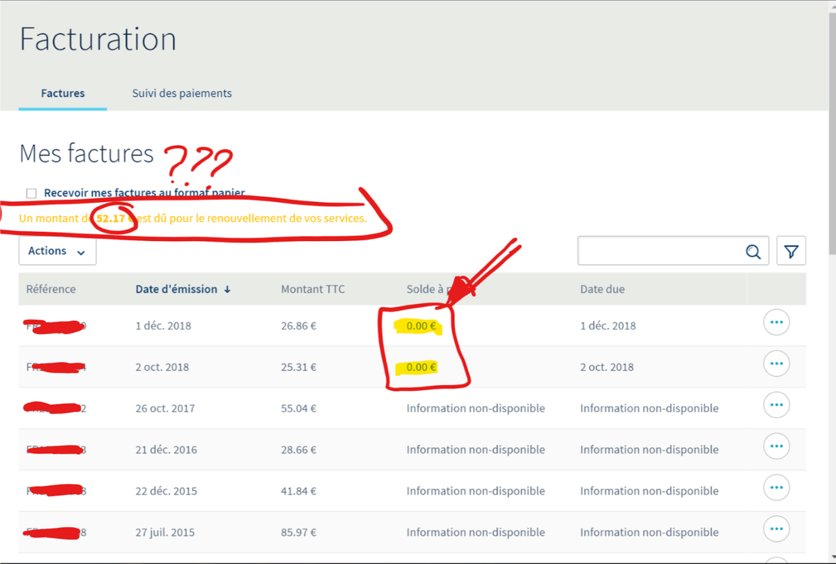 TechRevolutions's tweet photo. @ovh_fr : 1h passée en attente sur votre ligne 1007 et toujours pas de réponse. Aucun moyen de contact! La facture a été payée, mais votre interface n'est pas cohérente. Donnez moi un email où vous contactez. PS : Je n'ai jamais demandé de renouvellement automatique ! #vol @CNIL https://t.co/fyvibo9dKI