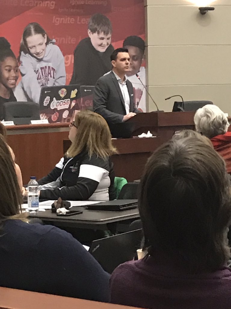 Associate Director Mark Fisher, leading work around the Ontario Leadership Framework today at our VP network.