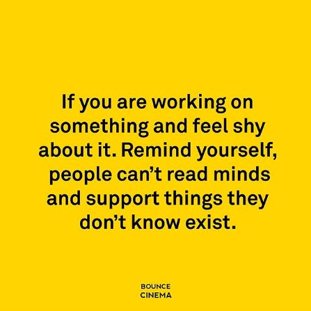 Be your own biggest cheerleader!