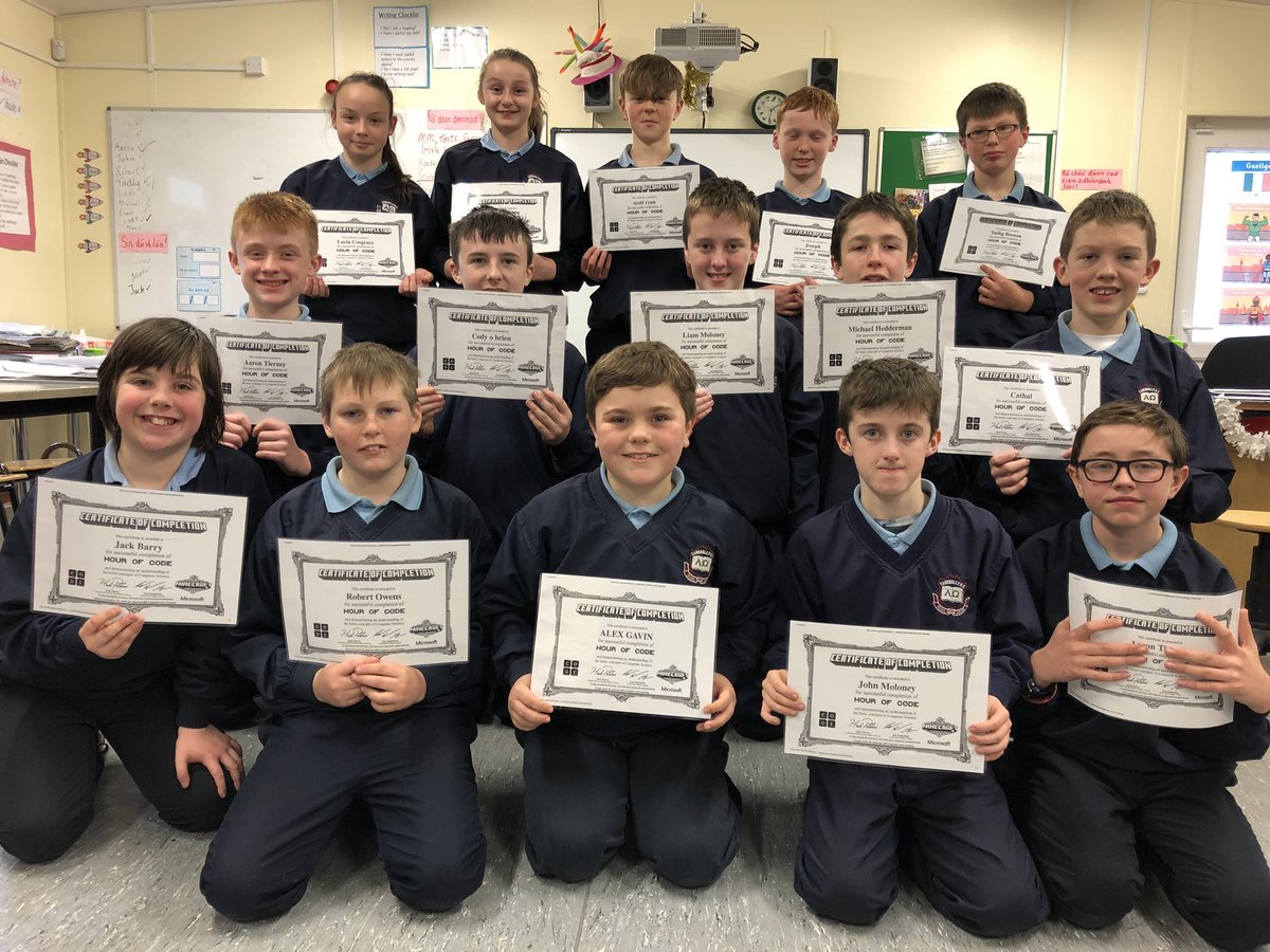 5th6thMsConway's tweet image. Hour of Code Certificates 👏🏻#hourofcode2018