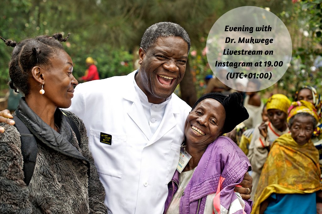 Celebrate Dr. Mukwege with us! We are live on Instagram at 19.00
Follow us in instagram: @ias_intl
instagram.com/ias_intl/