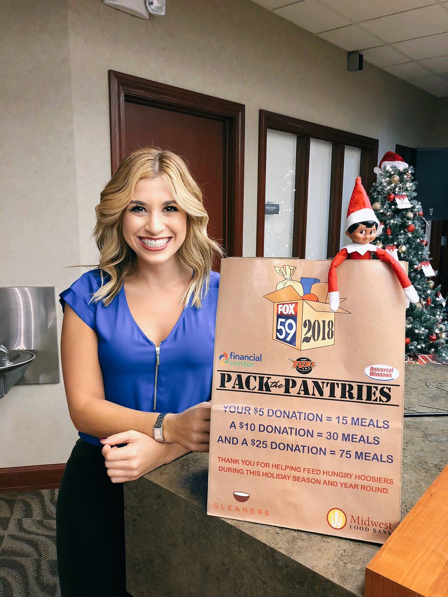 AMAZING 👏 More than $3,400 raised for our Pack our Pantries winter campaign thanks to our generous viewers! Love helping Hoosiers this holiday season #packthepantries