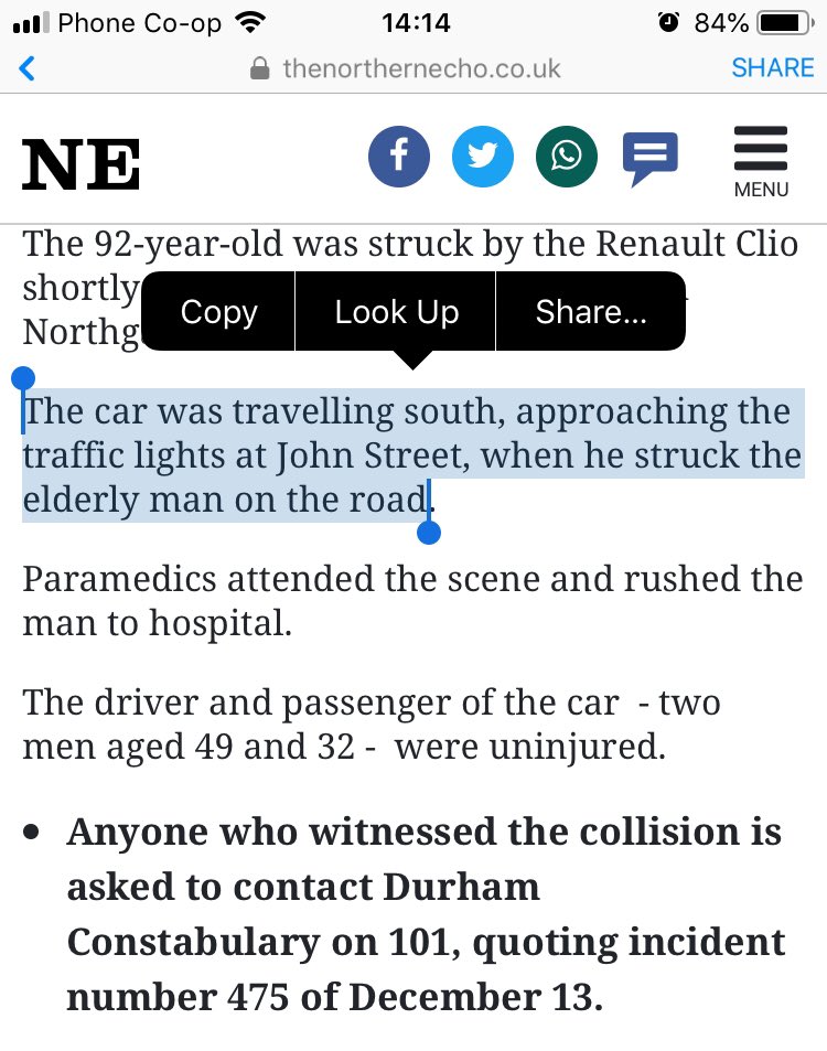 MatthewSnedker's tweet image. I wonder if @absentdriver can shed any light. Does assigning gender to the car help or hinder the absolution of the driver?
#driverless #AutonomousVehicles 
thenorthernecho.co.uk/news/17298458.…