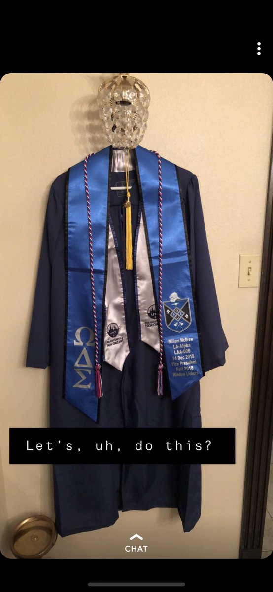 Congratulations to a founding member of the colony on Graduation! #WindowLickers