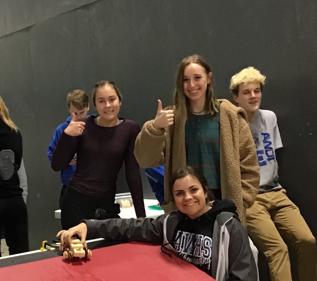 AWPhysics's tweet photo. Food Cart 2nd period champions with an average distance of 0.96 m, GRL POWR! https://t.co/rJbc9KR9p1