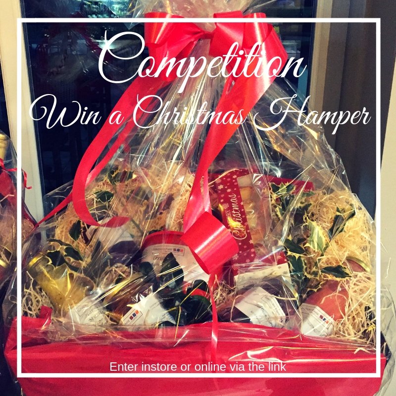 #Competition winner of our #Homemade #Christmas Food Hamper will be named on Dec 17. Enter via this link: eepurl.com/dJnUBr Psst... For an extra entry, enter at the tills in our restaurants in #Irishtown, #Fernhill and #Monksland, #Athlone #SavouryFare