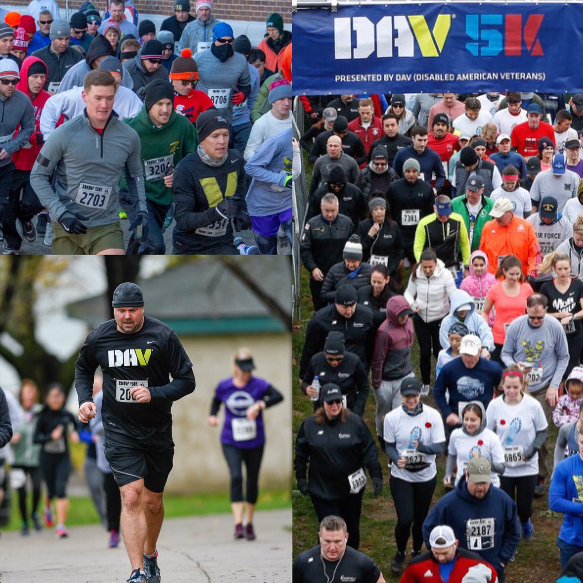 DAV5K's tweet photo. The 5K wants to wish everyone a safe, fun and joyous holiday season! We cannot wait for the 2019 season. We are already hard at work reviewing feedback, increasing our fundraising efforts and making every 5K more memorable than the last. Stay tuned! #dav #go5K #fundraising https://t.co/cqydzq3TUL