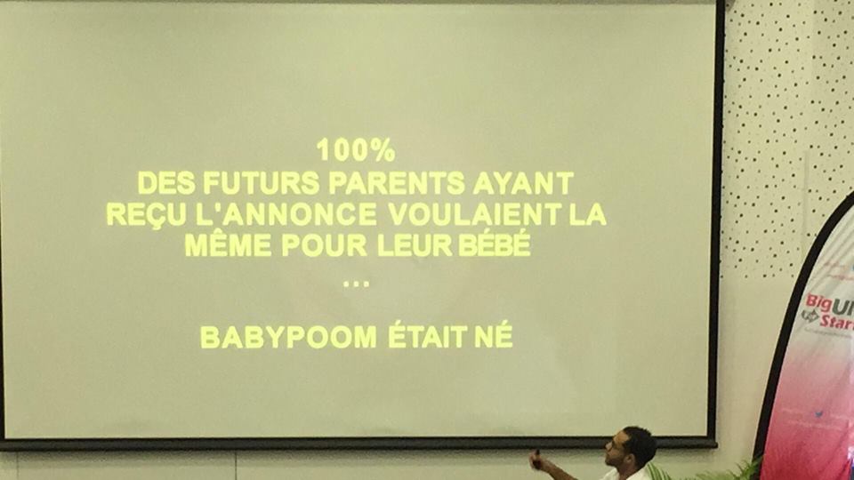 Le pitch de Jérôme pour la #startup <a href="/BabypoomApp/">Babypoom</a> 5 min c’est parti !

#BigStart #OpenInnovation #innovation @CCImartinique #Antilles #Guyane