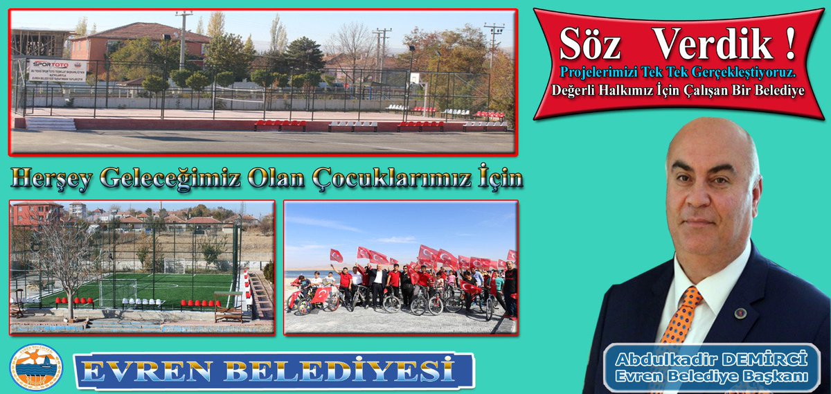 Evren Belediyesi (@evrenbelediye) on Twitter photo 