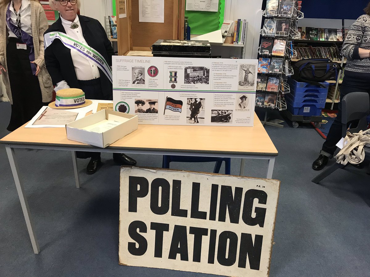 ActivismLearn's tweet photo. Look at our #lsesuffrage18 timeline being used at the ballot box @RumbleMuseum and a strong list of candidates for most influential woman on the ballot paper! https://t.co/FKTEvB0CPH