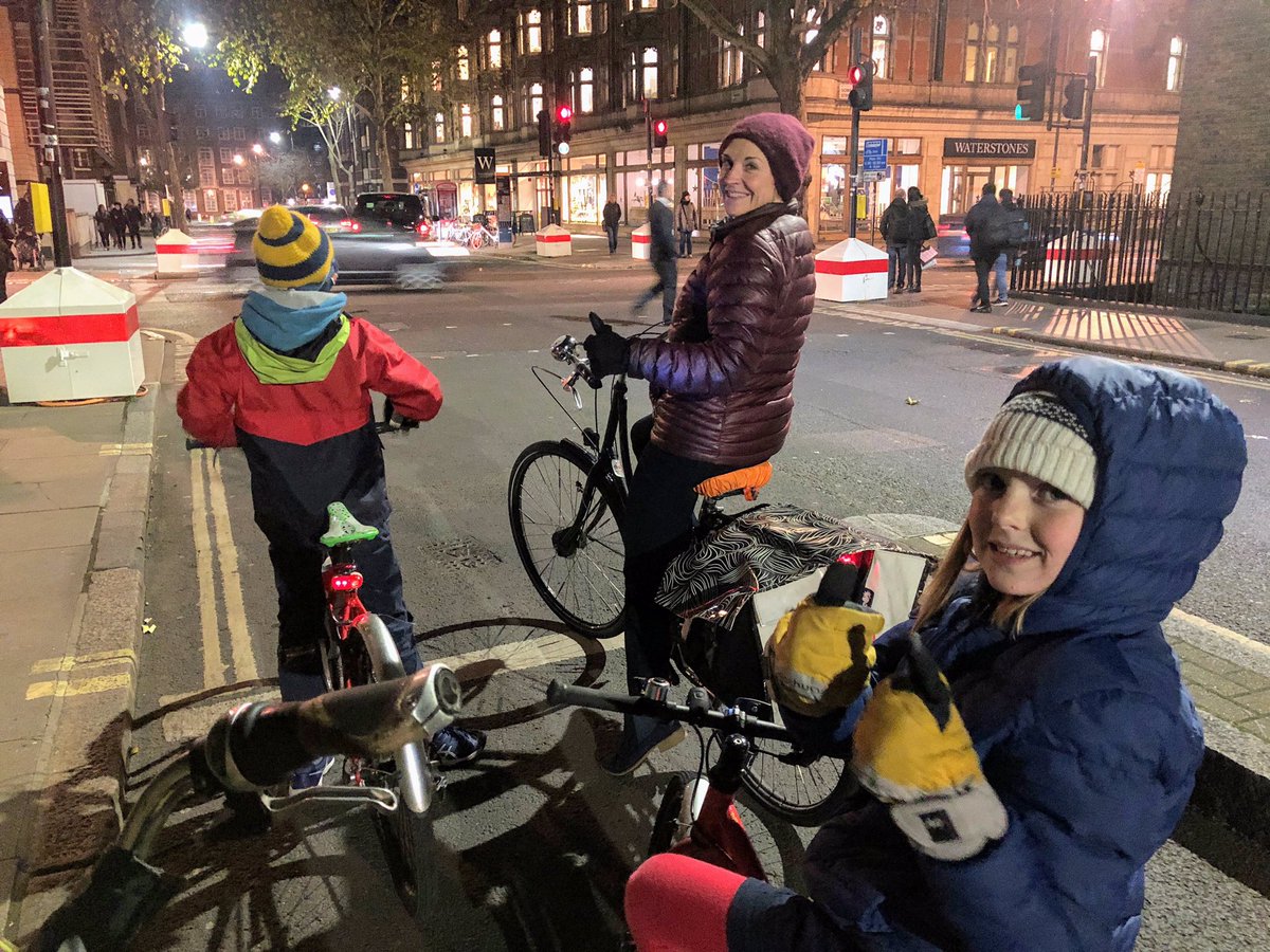 <a href="/philjones_LDN/">Phil Jones</a> Cycling back from central London (Westminster) last night in the cold with busy traffic.  We are always able to relax once we get to Camden.  Thank you <a href="/CamdenCouncil/">Camden Council</a> <a href="/camdencyclists/">Camden Cyclists</a>