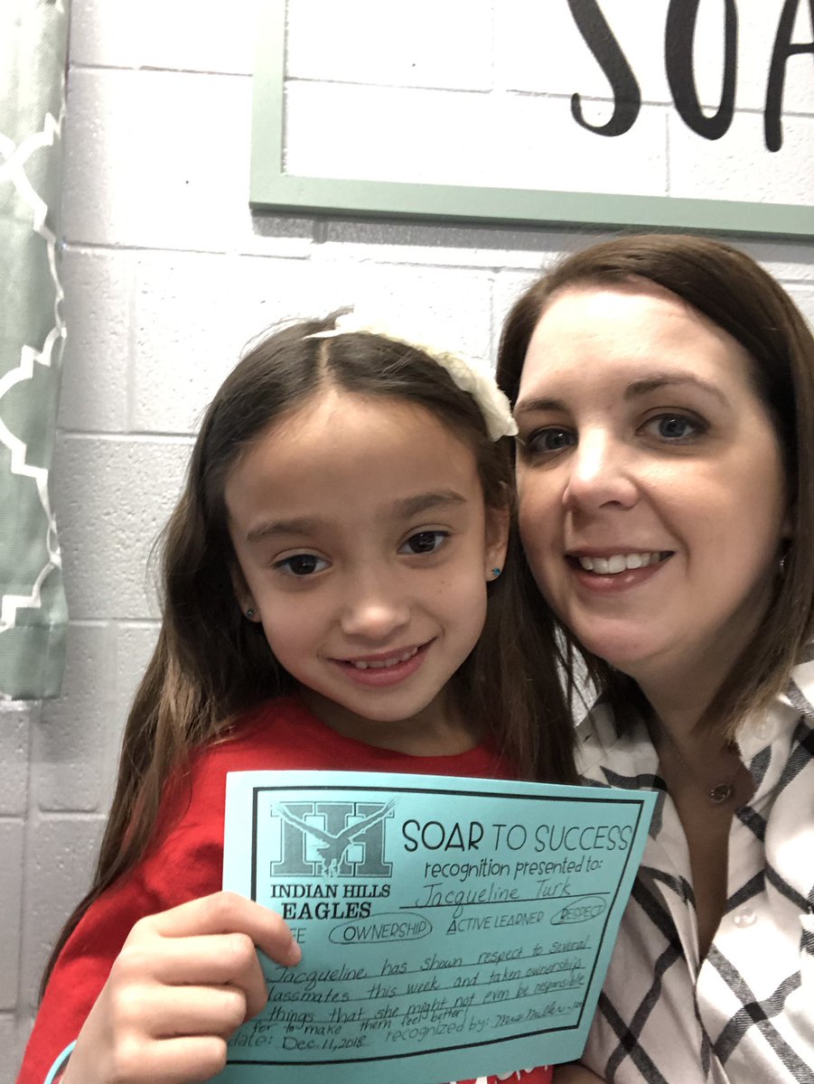 Jacqueline showed respect to her classmates! Way to go!#IHEaglesSoar
