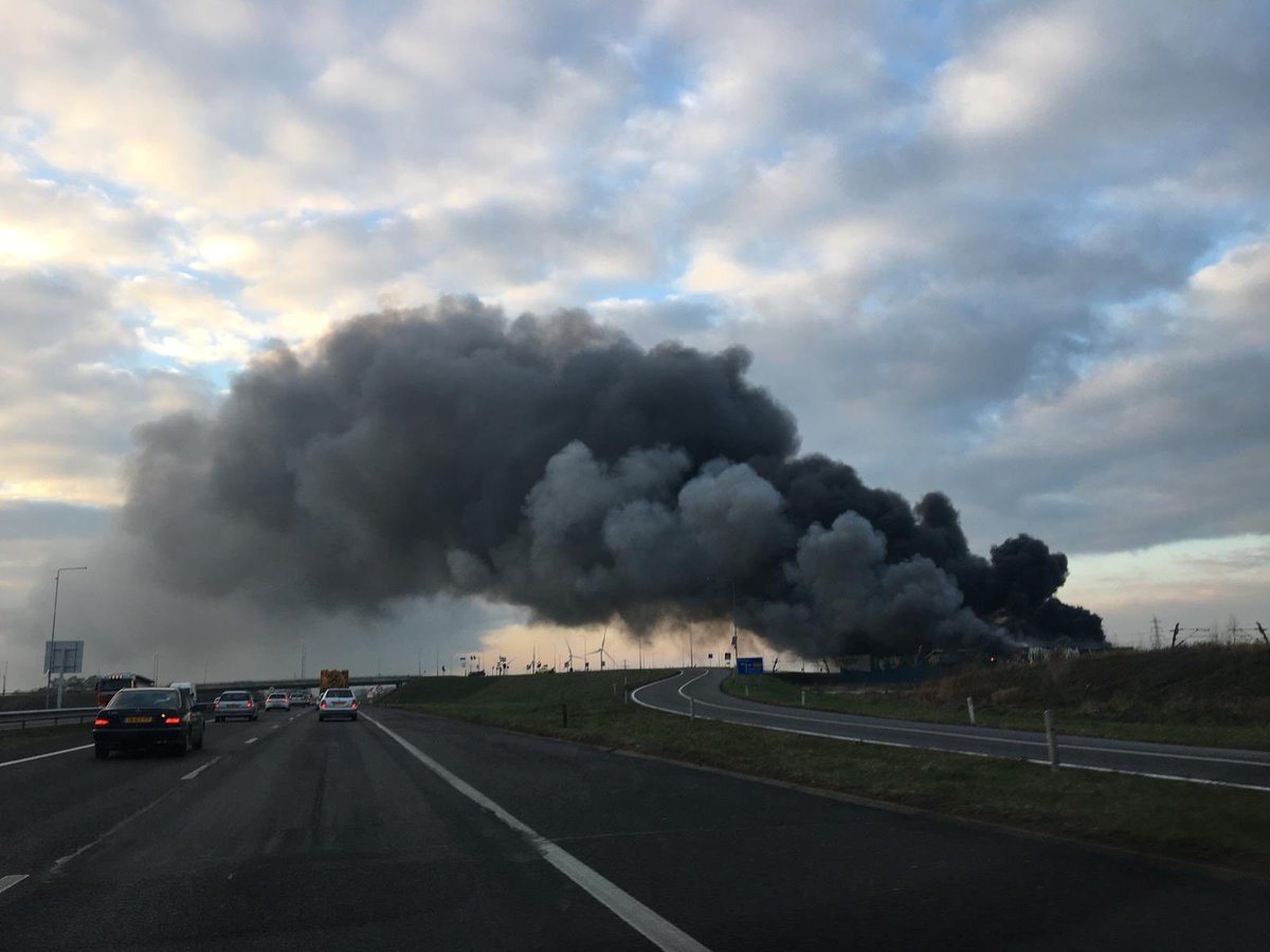 #A15 onder de rook van #kesteren