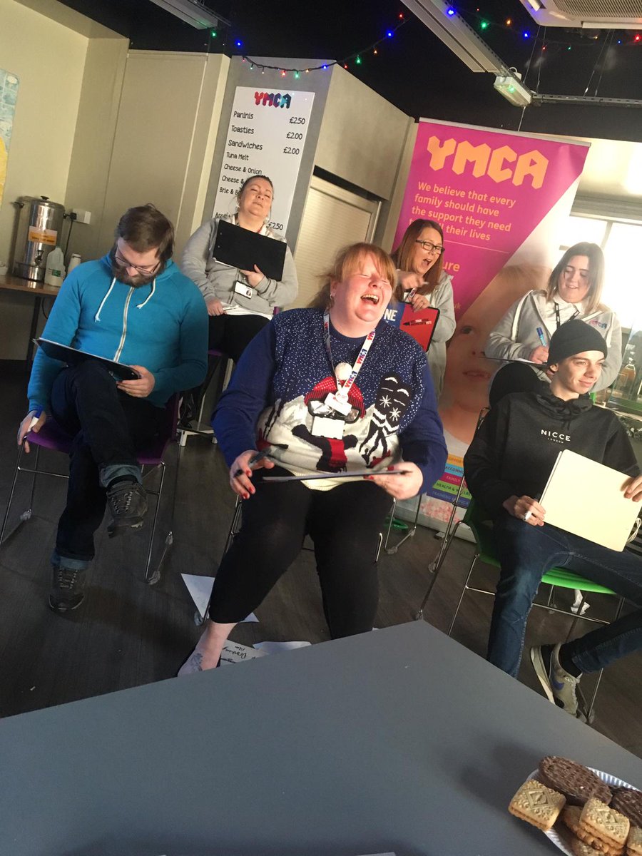 ymcans's tweet photo. So today we had the #directorschallenge. Amazing well done to @takaraalf 🎖🏆 and team who walked away with first place. Also massive love ❤ @danielcflynn52 @david4lcs @lovatt_s @Sharon_Richards #steppingintochristmas https://t.co/rQ7wtu0VDd