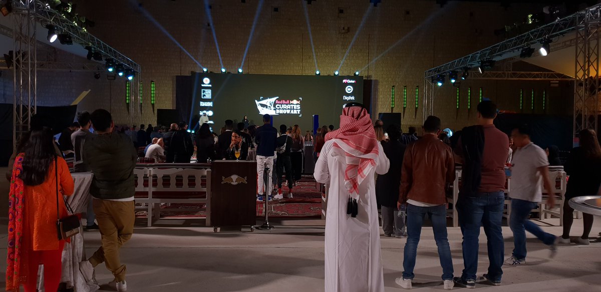 VodafoneQatar's tweet photo. We are ready for you! 
Don't miss out on the big reveal of the 6 dhow masterpieces! 
#DhowArt 
#RedBullCurates 
#VodafoneQatar 
@RedBullQatar https://t.co/IKxyhyMEe9