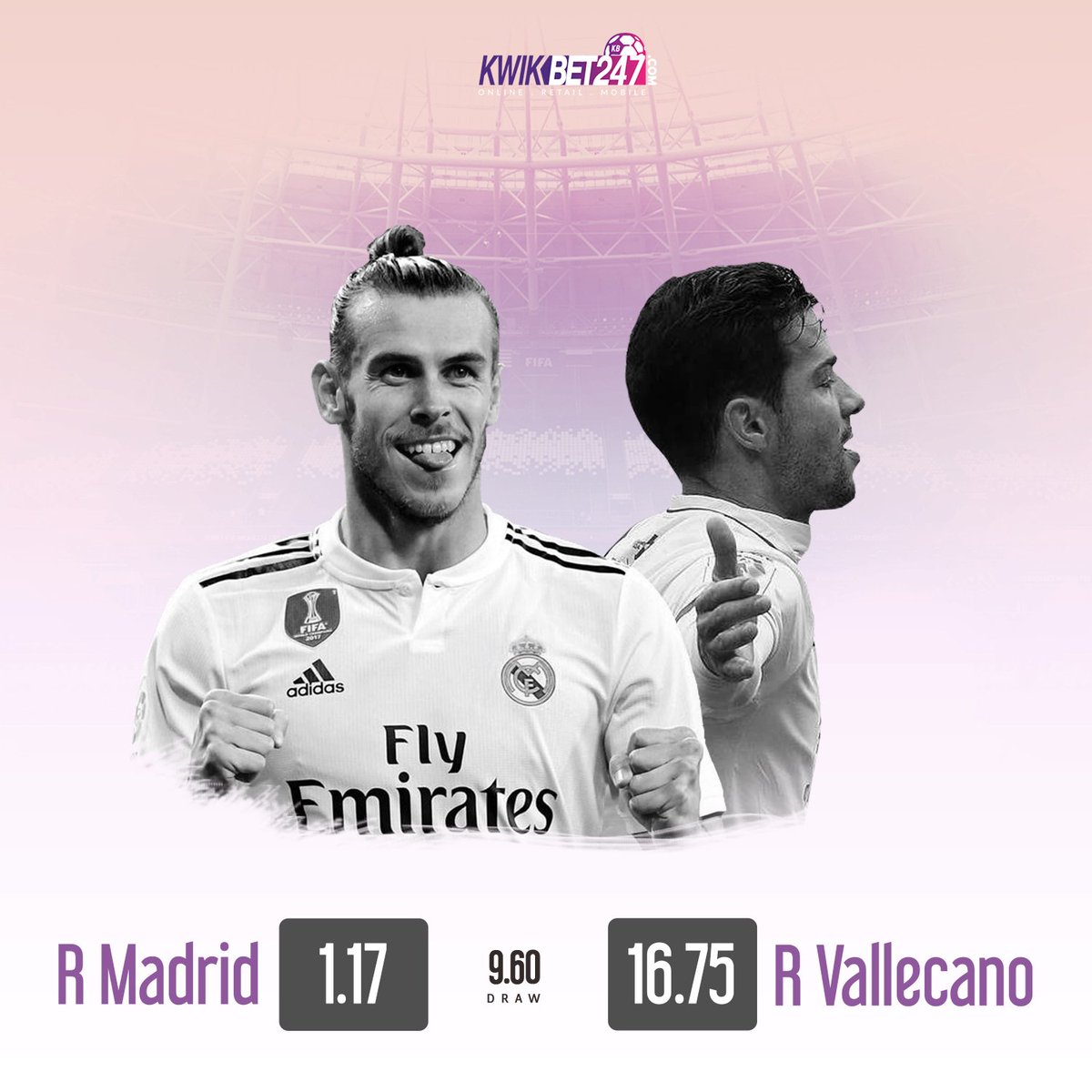 KWIKBET247 on Twitter "On 15 Dec18, realmadrid & rayovac go H2H in