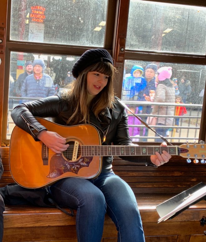 MuseumTransport's tweet photo. This Saturday December 15th we welcome back @BethBombara for Carols and Christmas Joy! Take a ride in our Holly Jolly Trolley and sing along! 10am - 2pm. #nmot #singingloudforalltohear #visitstl #visit #trolleyride #fun https://t.co/wALiwVhVdM