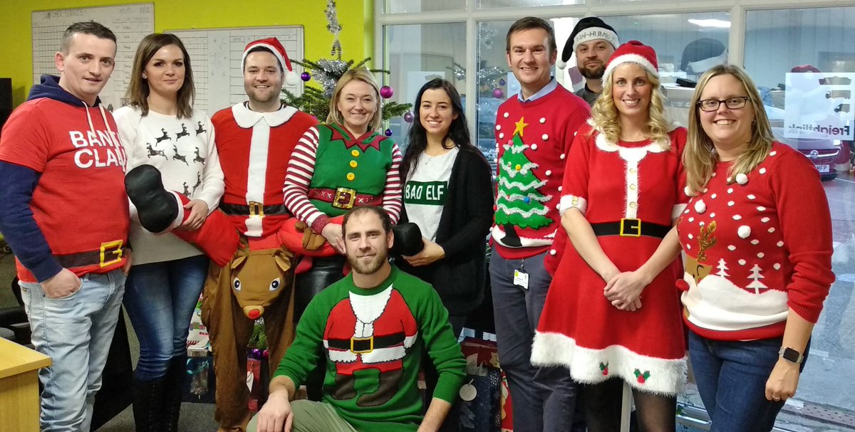 freightlink's tweet photo. We're getting in the festive spirit here at Freightlink! #ChristmasJumperDay in full effect 🎄🎅

#ChristmasJumperDay2018 #Freightlink #Christmas https://t.co/I9Zv83WV2Y