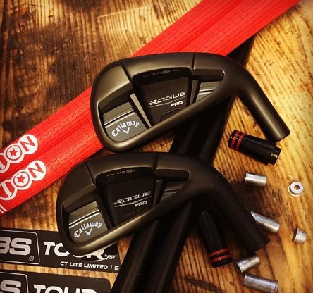 KBSGolfShafts's tweet photo. @CallawayGolf Rogue Pro with a Black PVD finish paired with @KBSGolfShafts limited edition KBS Tour C-Taper Lite Black shafts = a deadly combo 🔥 | Player Driven. Tour Proven. | #playthebestshafts #kbsshafts #limitededition #ctaperlite #callaway #gorogue #bestinblack https://t.co/c2nCLCdite
