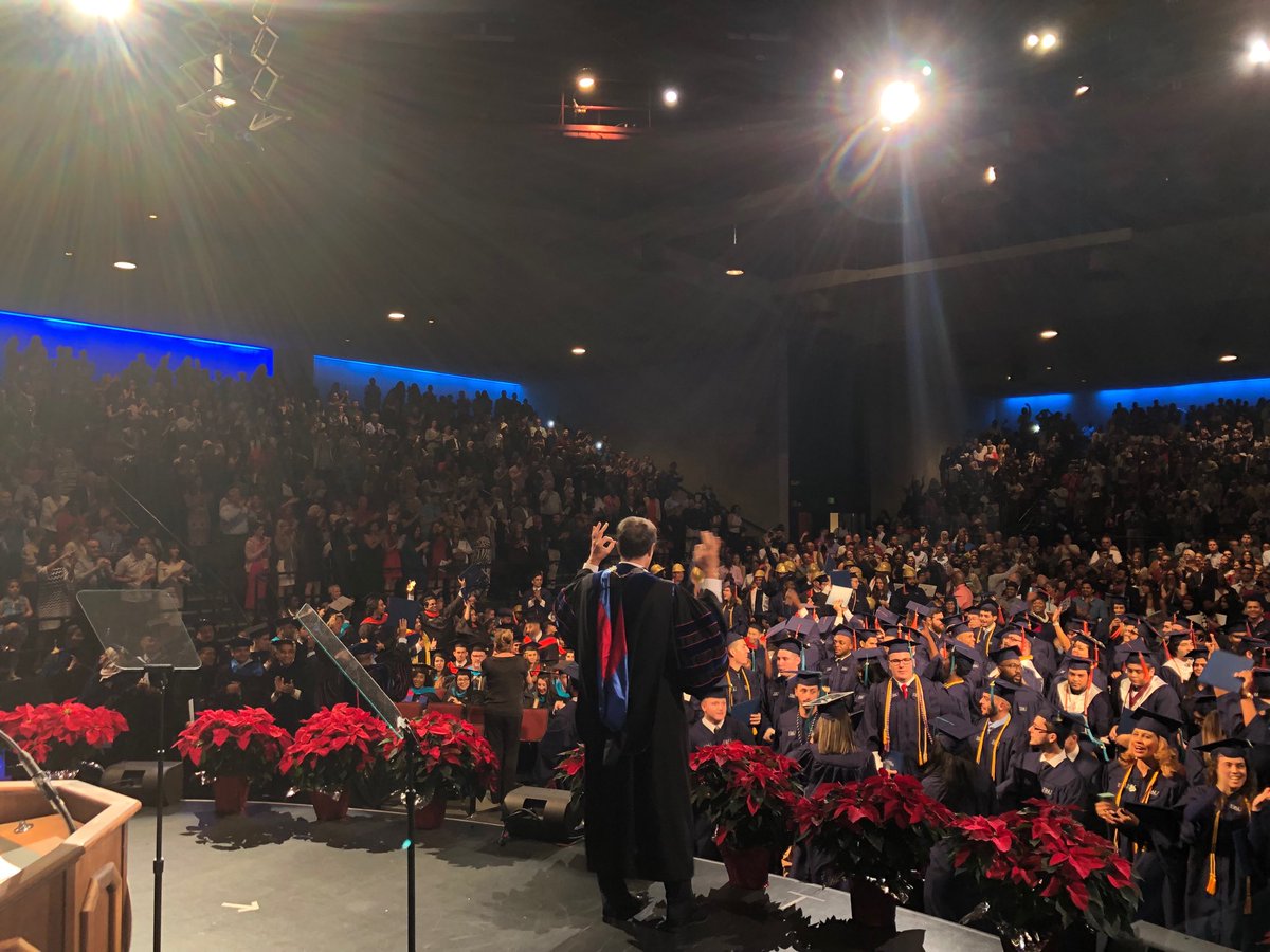 DDeHaney1's tweet photo. My favorite time of year!  Go Owls!  #graduatinginParadise 🦉🦉🦉#FAUgrad https://t.co/RbYFaNzoYq