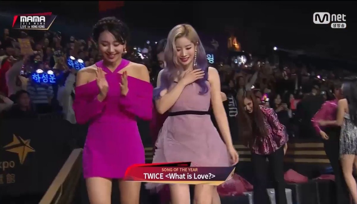 SubjectKpop's tweet image. TWICE is the only group to get three consecutive Song of the Year since the start of MAMA event in 2006
Cheer Up - Song of the Year 2016
SIGNAL - Song of the Year 2017
What is Love? - Song of the Year 2018
Truly congratulation @JYPETWICE
#TWICE #트와이스