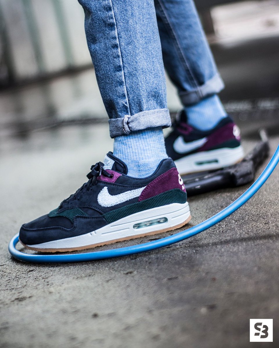 nike air max 1 crepe sole dark obsidian