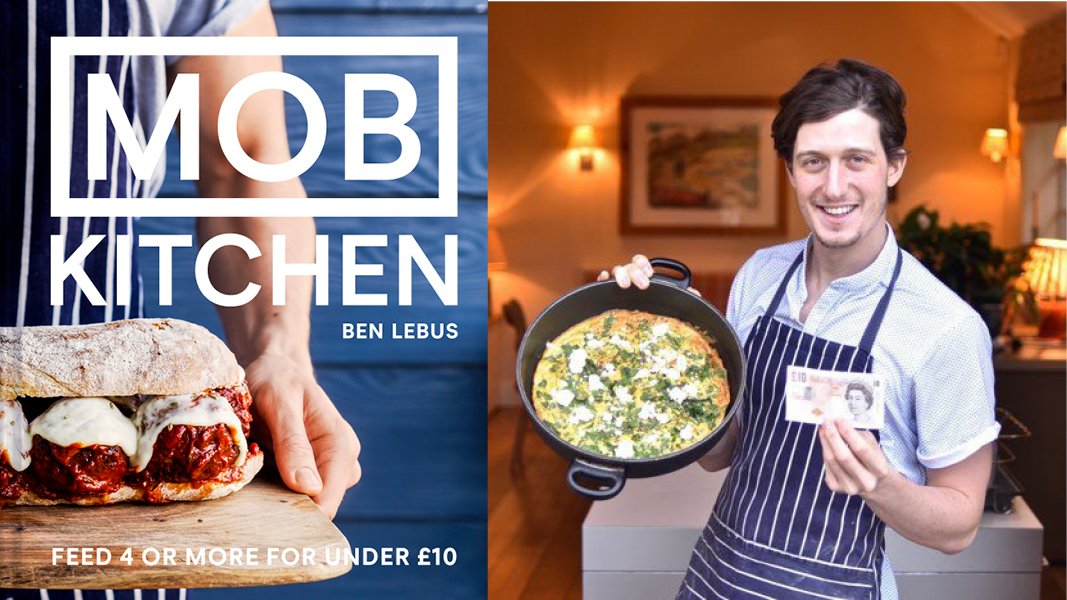 PavilionBooks's tweet image. Super thrilled to hear that #MOBKitchen: Feed 4 or more for under £10 by Ben Lebus of @mobkitchenuk has been shortlisted in the #AndréSimon Food &amp;amp; Drink Book Awards 2018! @AndreSimonAward