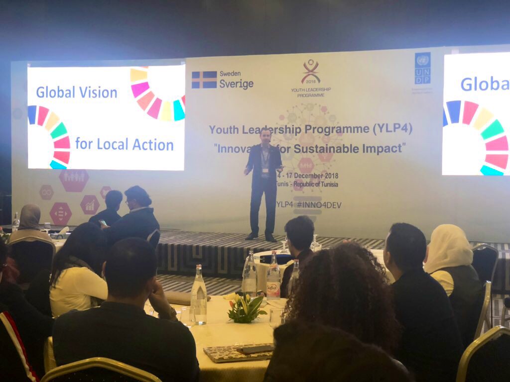 RbasMsu's tweet image. Deeping the Knowledge on SDGs with @AlbertoNatta in the most energetic way we’ve seen! #YLP4 #INNOV4DEV #tunis @UNDPArabic @UNDP @UNDPArabStates