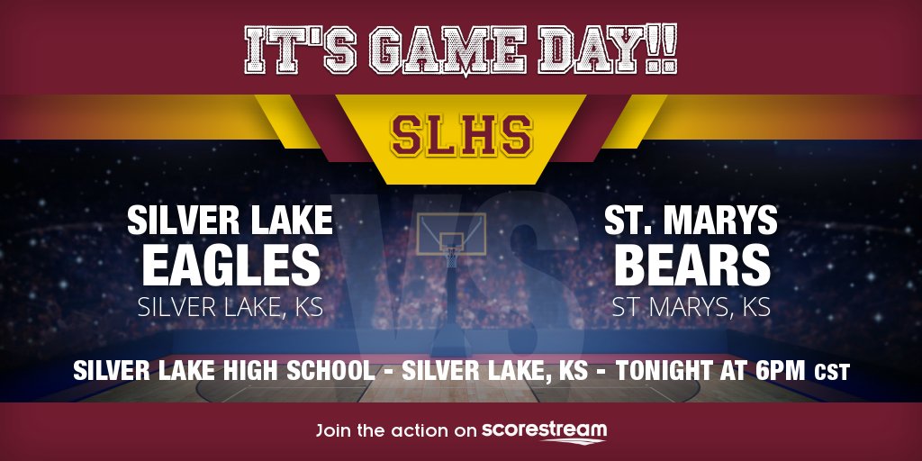 SLeaglesport's tweet photo. It's Game Day!! The Eagles host the Bears of St. Mary's tonight! JV games begin at 4:45 with Varsity to follow! https://t.co/TBOWJwyYot