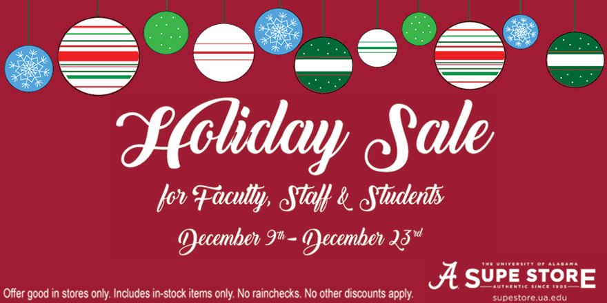The Crimson White On Twitter The Holiday Sale Is Still