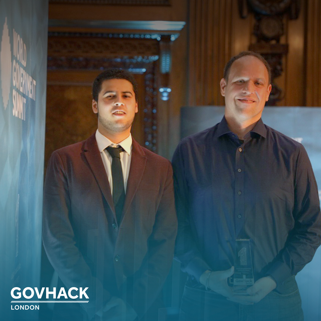WorldGovSummit's tweet photo. It has been an eventful 2 days with multiple London startups showcasing their innovative ideas and competing for the grand prize. Congratulations to Nathan Koren of @Podaris, winner of the London #GovHackSeries challenge. @GovTechPrize https://t.co/qdX7ZUUrPS