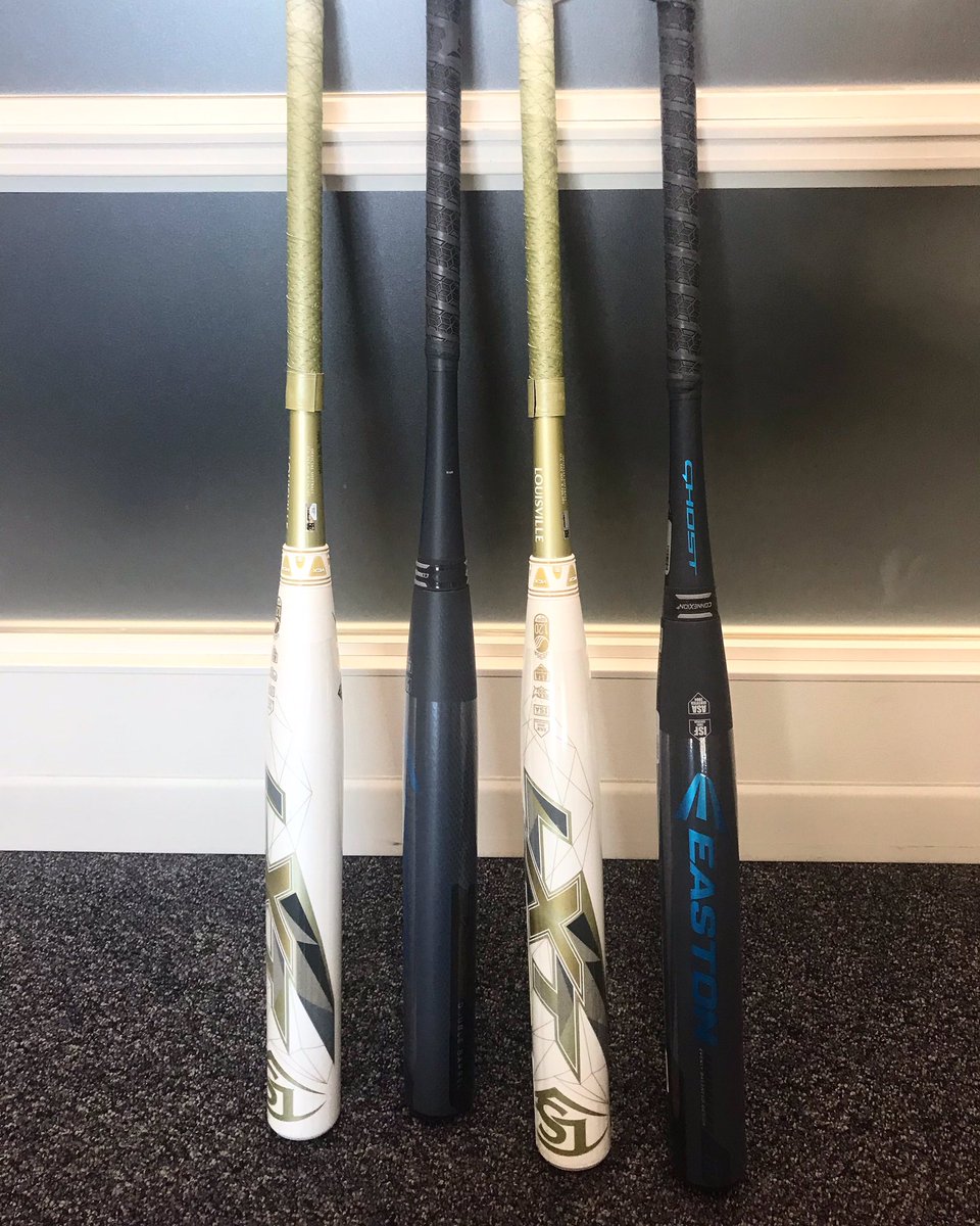FSUFalconSB's tweet image. New bats have finally arrived for the 2019 season! Thanks @sluggerFP and @EastonFastpitch #LXT #Ghost 🥎👻