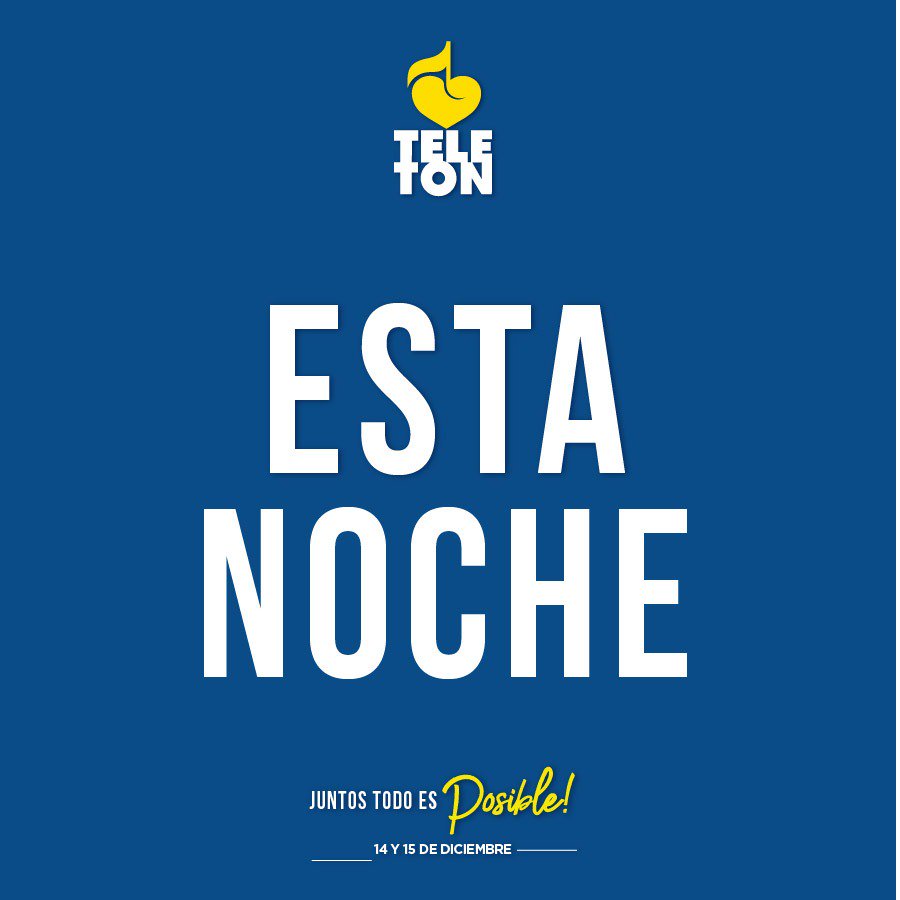 💙 ¡Faltan horas para unirnos y decir #JuntosTodoesPosible en #TeletónSV! 💛