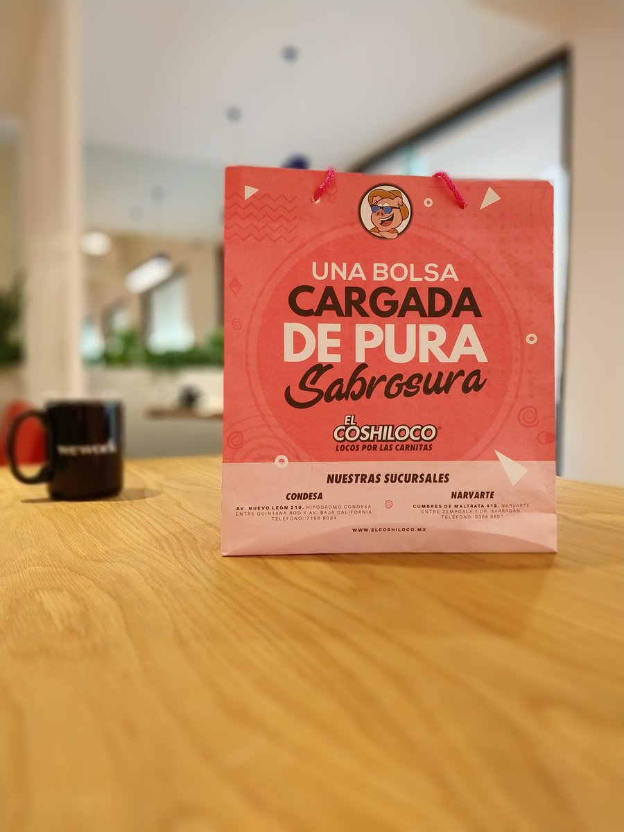 elcoshiloco_mx's tweet photo. 🐷Una bolsa cargada de pura sabrosura 🐷

#Coshilaquiles 
#Locosporlascarnitas

@WeWorkMEX https://t.co/LOQcF4zrXG