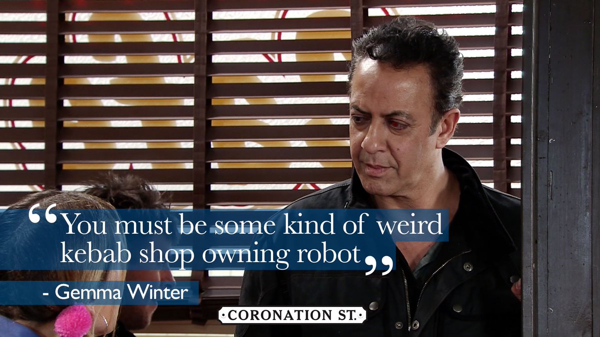 itvcorrie's tweet image. Do you think Dev should give Chesney his job back?

#RoboDEV #TheDEVinator 😎
#Dev #Gemma #Chesney