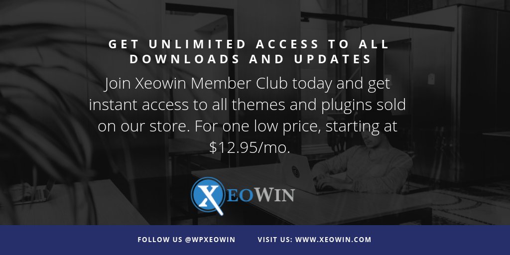 WPxeowin's tweet image. xeowin.com/category/wordp…

#wordpress #xeowin #themesandplugins