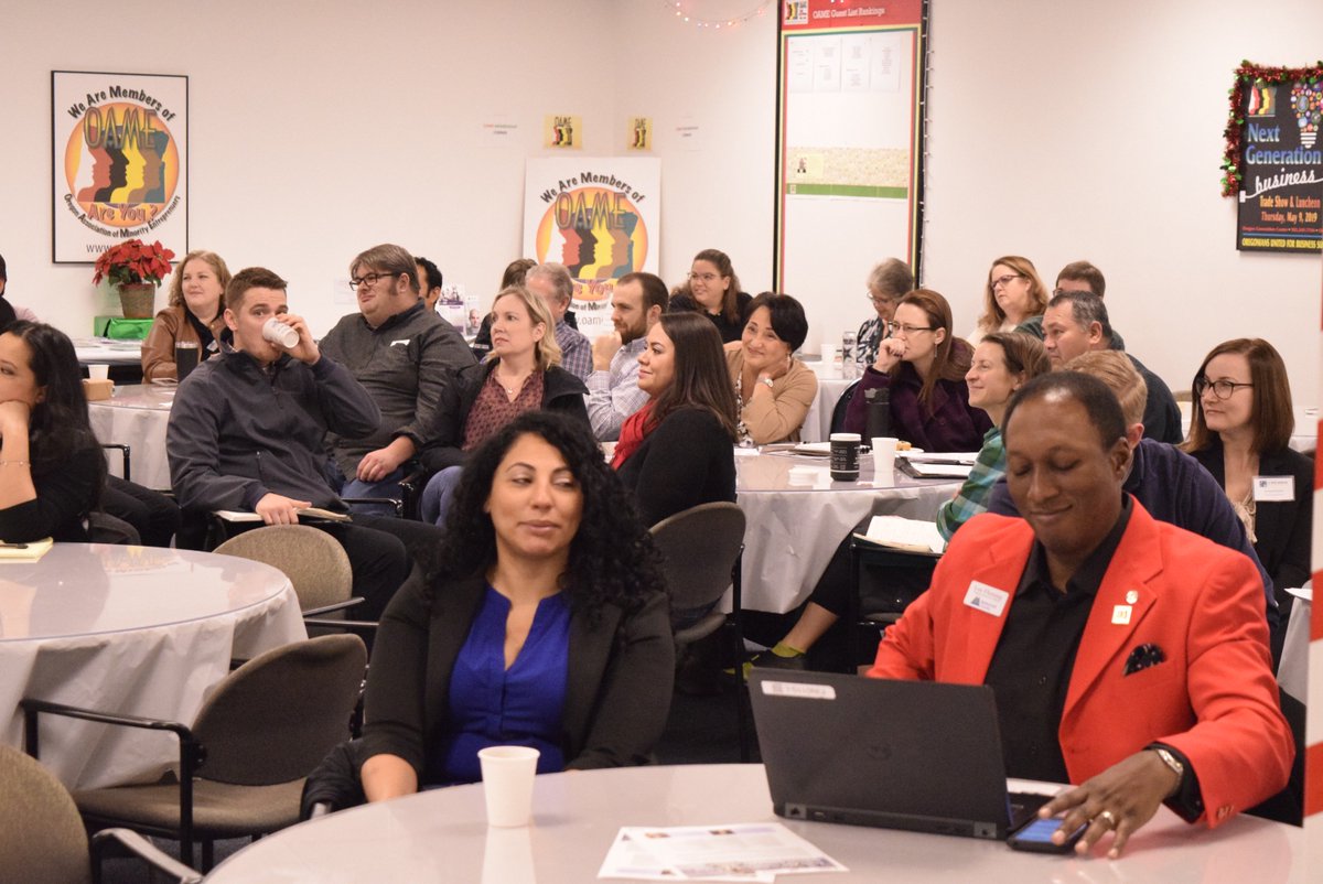 The Contractors, Architects, Engineers, Professional, and Technical (CAEPT) meeting was very well attended today, given the late night holiday meeting/dinner last night.  Approx. 200 attendees, introduced themselves to help identify others who they might want to do work with.