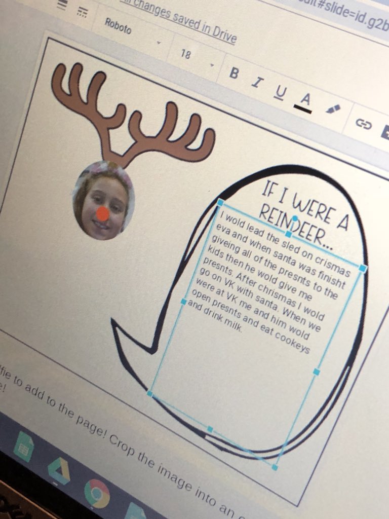 Schreyer4th's tweet photo. We had a blast today writing our holiday selfies! @4th_legend @LegendSprings #teachcreatemotivate #creativewriting https://t.co/5hyvh3uEss