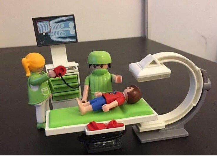 I think i found my xmas present 🎁! A playmobil interventional radiology set ! #Xmas2018 :p