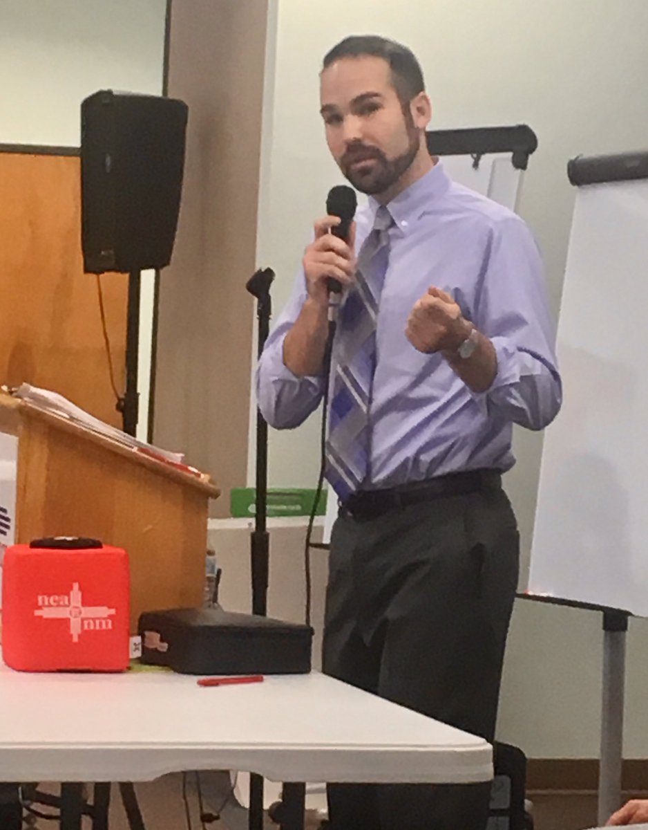 CommSchools4NM's tweet photo. “Now is the time for #CommunitySchools”! Dave Greenberg from Las Cruces Public Schools calling us all to action. #NM4CommSchools @CommSchools @ABC_Partnership https://t.co/7Loe9PtrBo