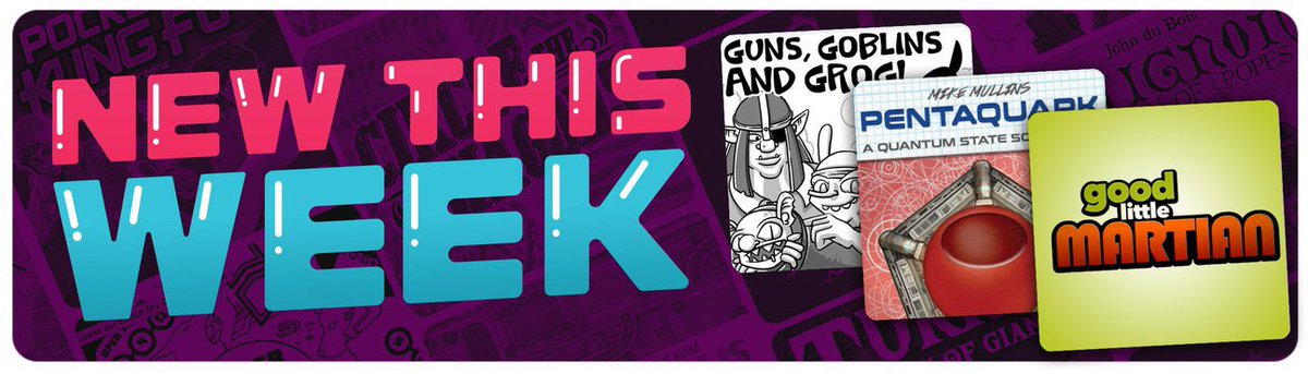 PNPArcade's tweet photo. New games are up at PNP Arcade! There’s the Good Little Games series by @wisegoldfish and @brettspiel , Tempus Imperium by @BlueCubeBGs, Potions Class by @buttonshy and more! Lots of free games this week too. https://t.co/2uDpvnnV7t https://t.co/sbGMw7yKpv