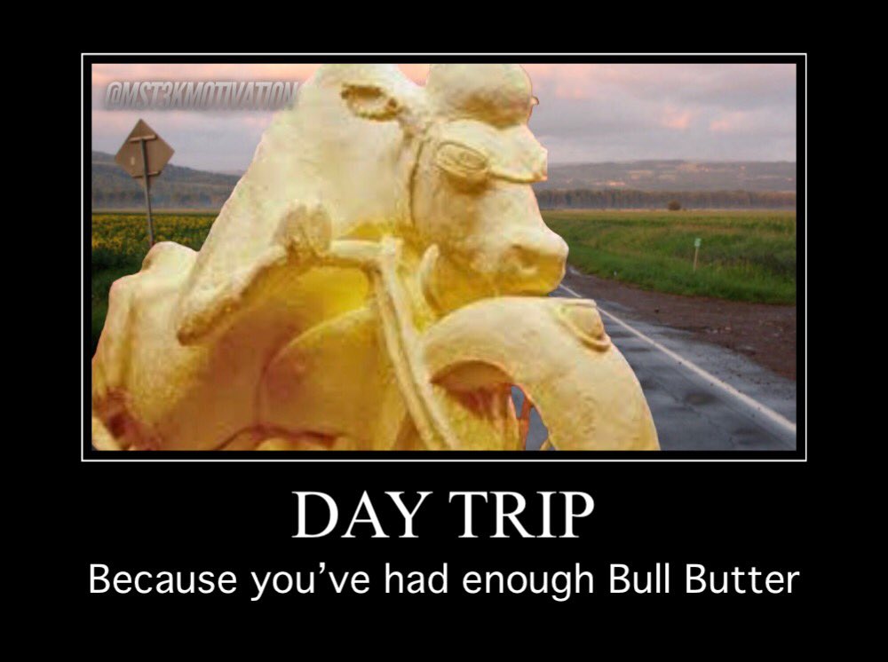 mst3kmotivation's tweet photo. When you’ve had enough & you’re felling overwhelmed, get away.
It doesn’t matter where; just go.
#MST3K #MST3KMotivation #MST3KTheGauntlet #BullButter #FridayMotivation #FridayFeeling https://t.co/Hf9n2UkKX8