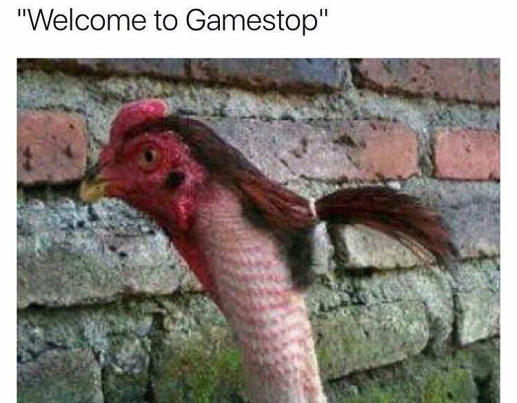 CauseWereGuys's tweet photo. Every GameStop employee https://t.co/dhtFeObsVw