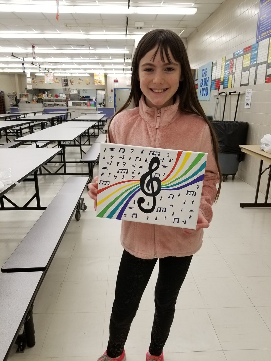 MrsSickinger's tweet photo. 6th grade passion project combining music and art. This will be displayed in the music room for Term C. Awesome job! #wearechurchville #IgniteD205 @ChurchvilleD205 https://t.co/BF7rQIcjwH