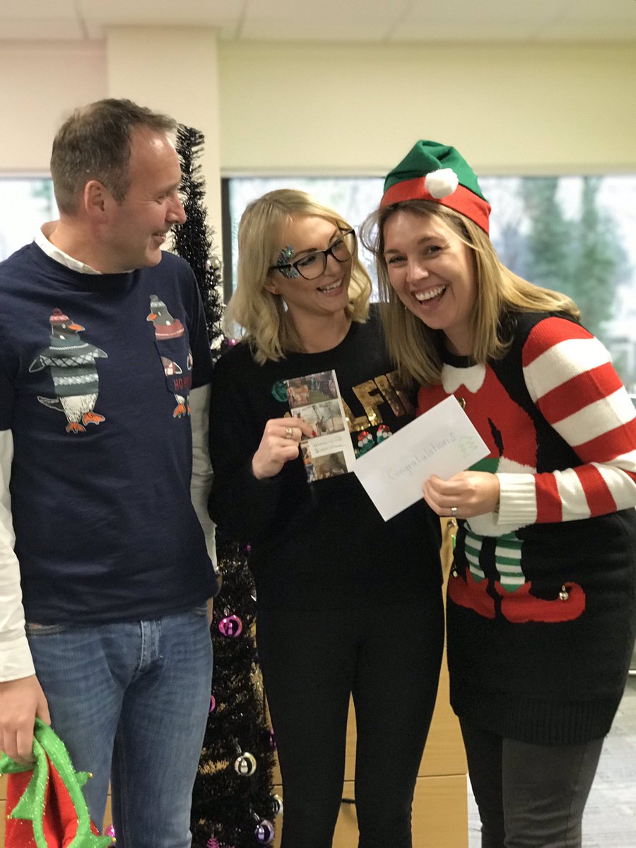 CarleneLW's tweet photo. Congratulations Claire! π The lucky winner of our charity raffle supporting @Kamila_davies who is off on sabbatical, to Uganda supporting in the care of vulnerable children. Weβll miss you but what an amazing cause. πππ #charity #windowoflife https://t.co/JTDSsExEsJ